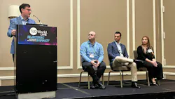 panelists on stage