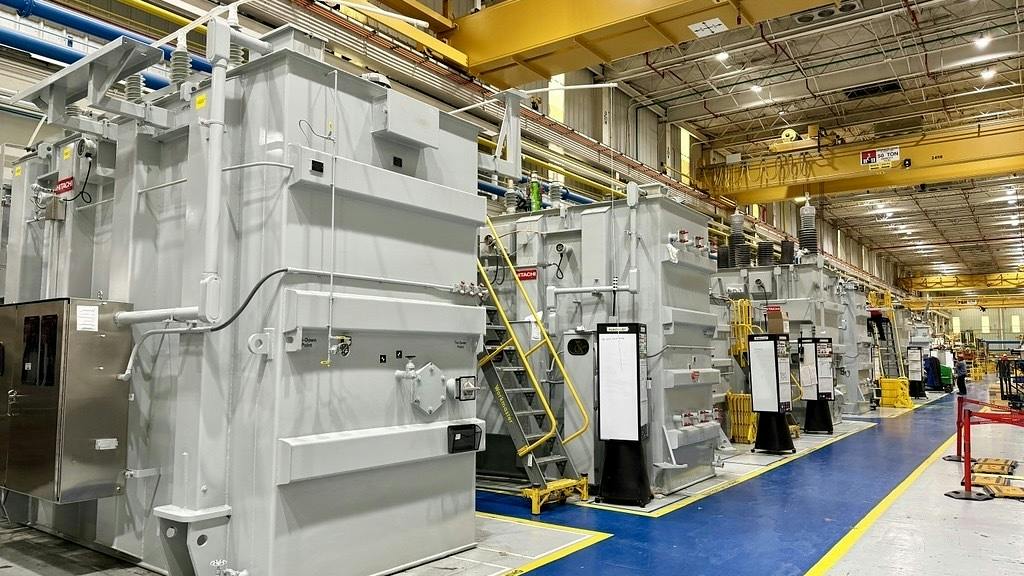 Hitachi Energy's transformer facility in Crystal Springs, Mississippi.