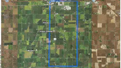 Project area: Dekalb county, IL.