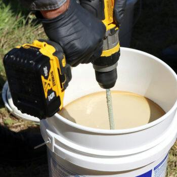 Polecrete-Stabilizer-Pail-Mixing