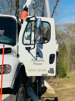 The Alabama Power Connectivity Crew installs fiber in rural Jasper, Alabama.