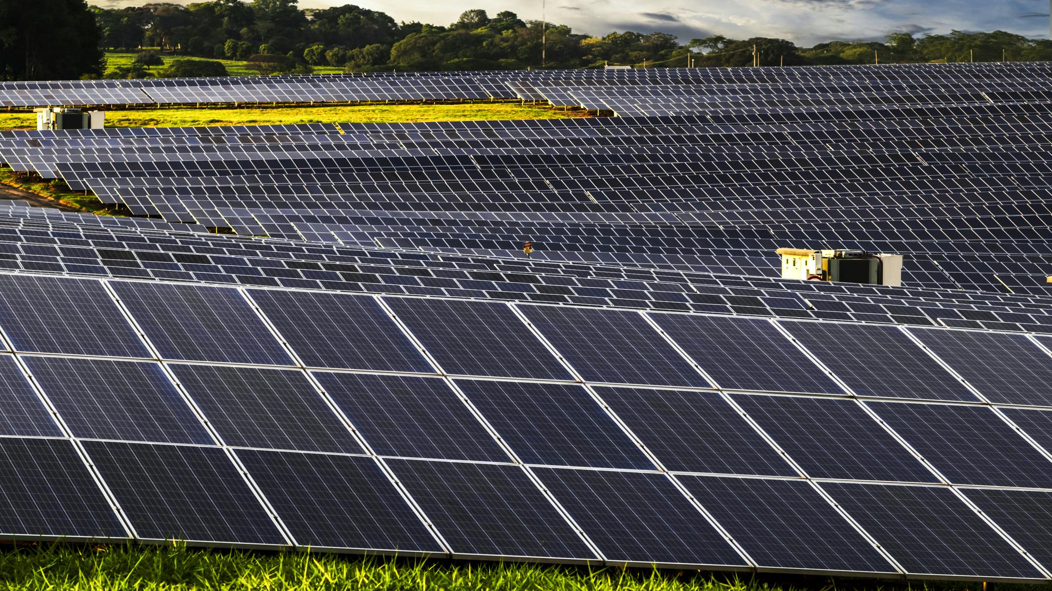 solar farm in Brazil