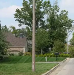Round Tapered Street Light Pole