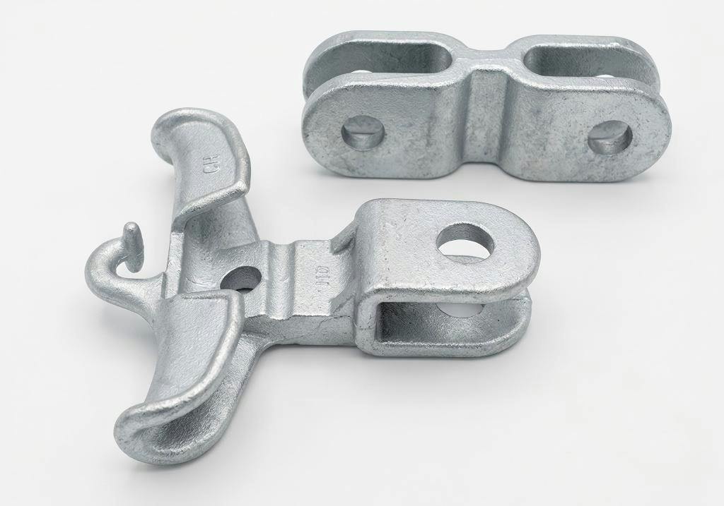 Custom Power Line Hardware Castings and Machined Fittings