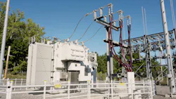 Substation equipment in Maine. | Credit: Avangrid
