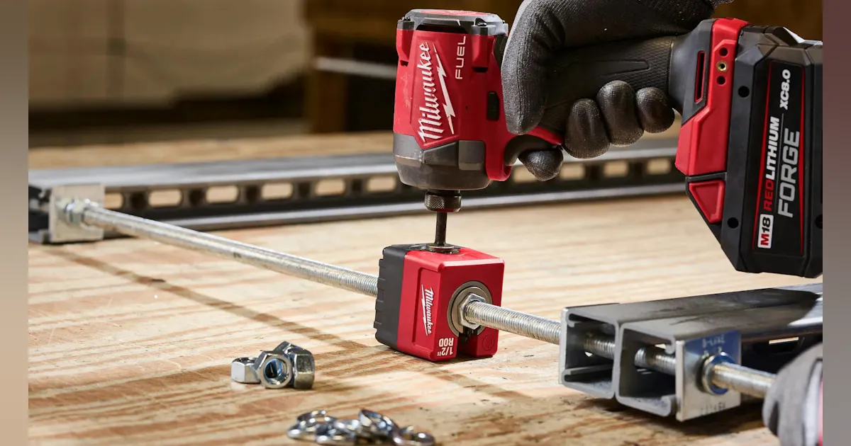 Threaded Fastnetr New Threaded Nut Runner Saves Time on the Job | TD World