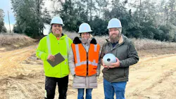 Pictured: Jonathan McGinnis, project manager for Heimdall Power; Ann Charlotte Valheim, chief deployment officer, Heimdall Power; and Tim Sansing, senior engineer, Entergy.